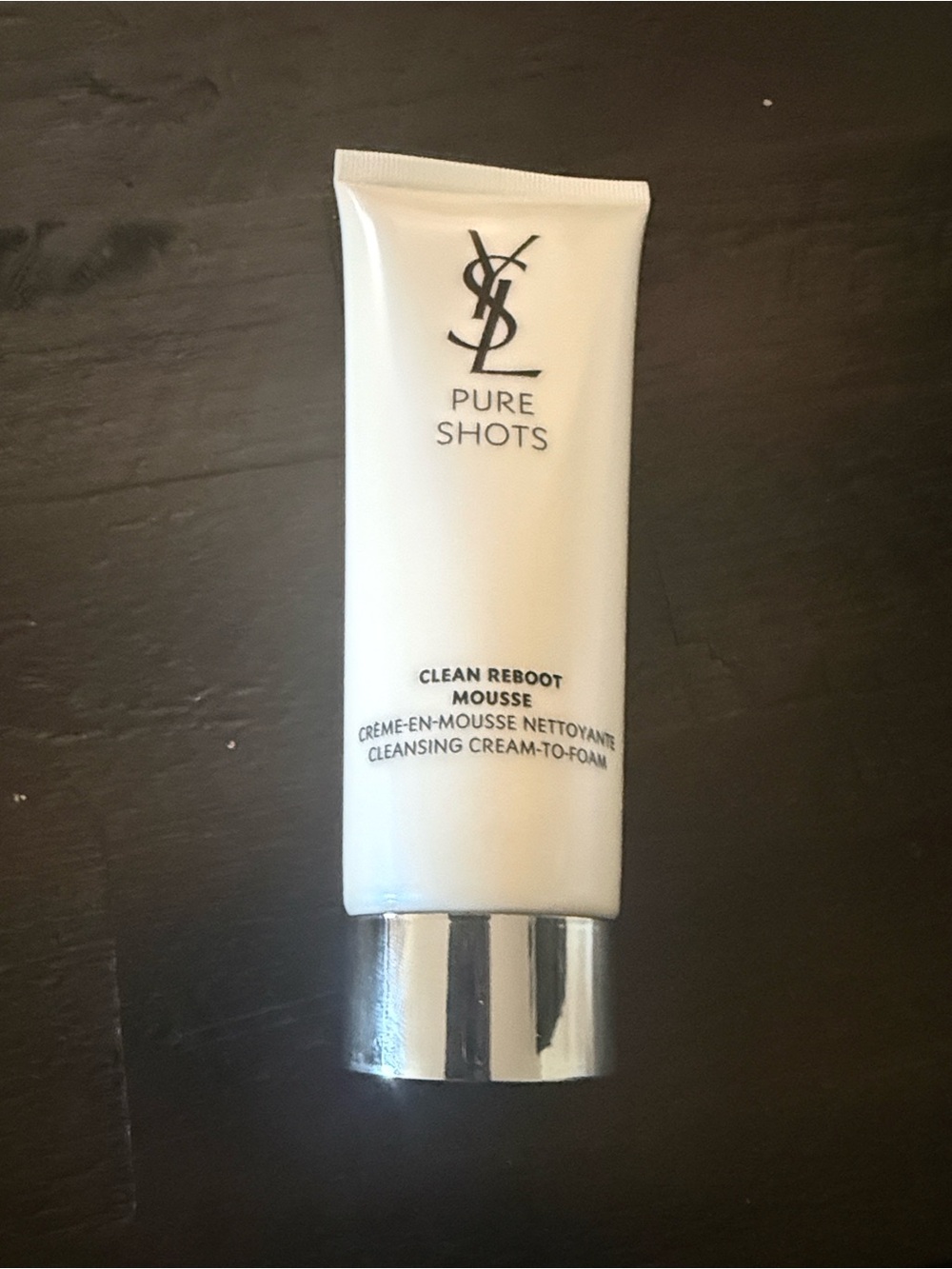 Yves Saint Laurent Pure Shots Clean Reboot Mousse - White and Black